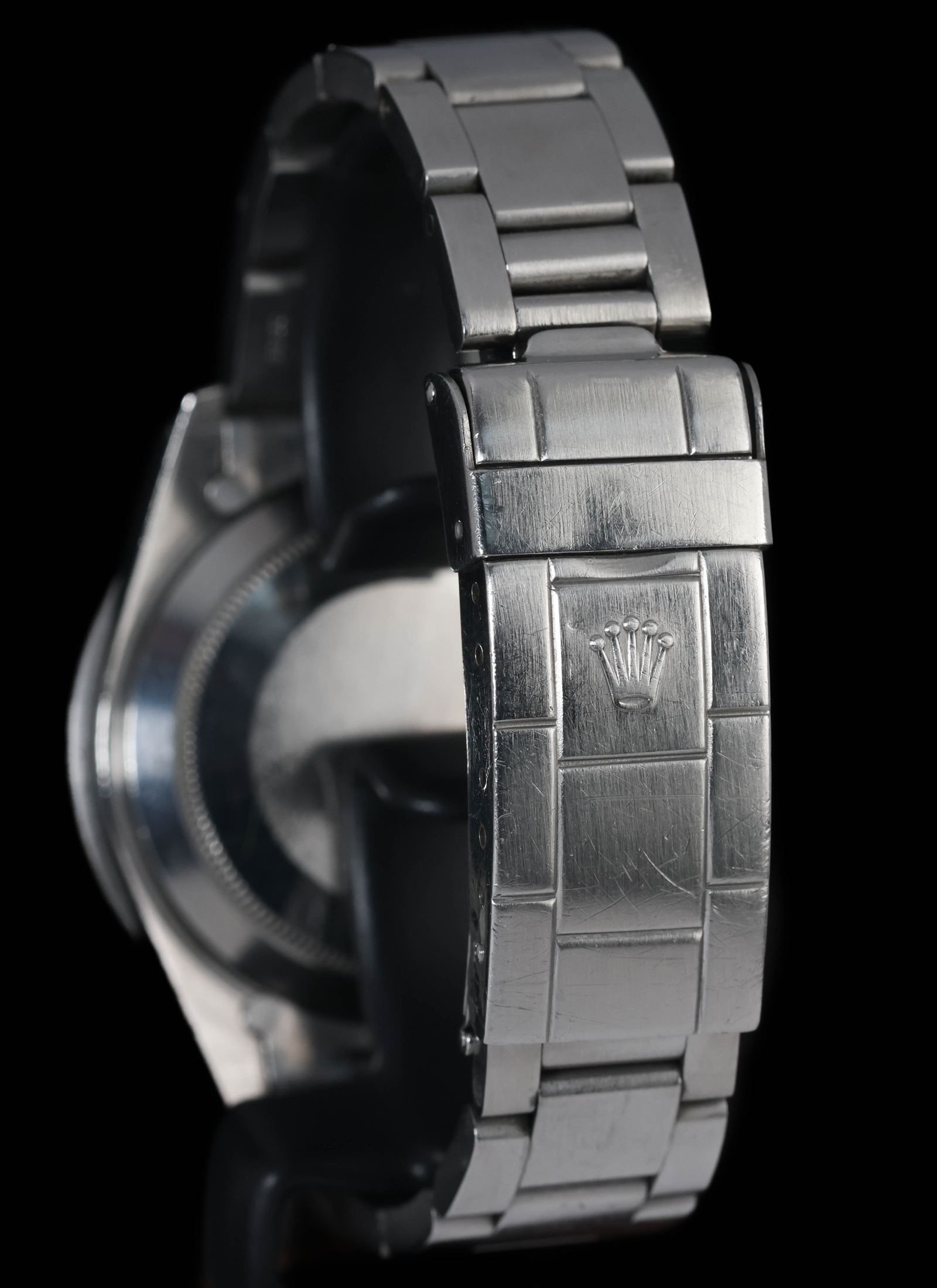 Pre-owned vintage Rolex Submariner Date 16800 'Stardust Dial' 40mm 1985 | Crown Vintage Watches