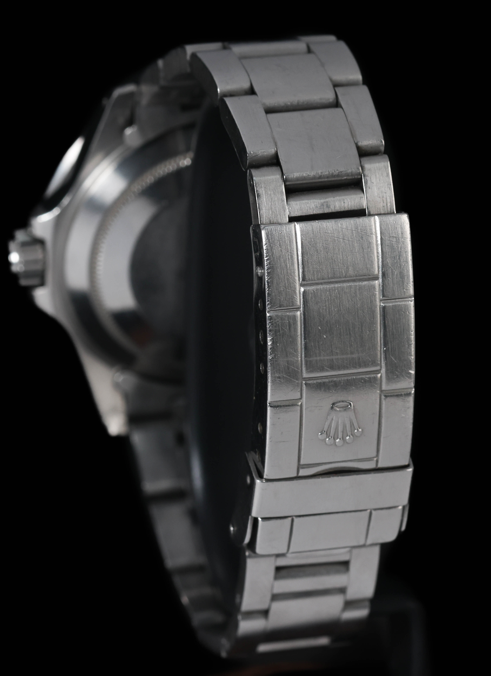 Pre-owned vintage Rolex Submariner Date 16800 'Stardust Dial' 40mm 1985 | Crown Vintage Watches