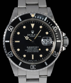 Rolex Submariner Date 40MM 168000 | 1987 Watch & Box