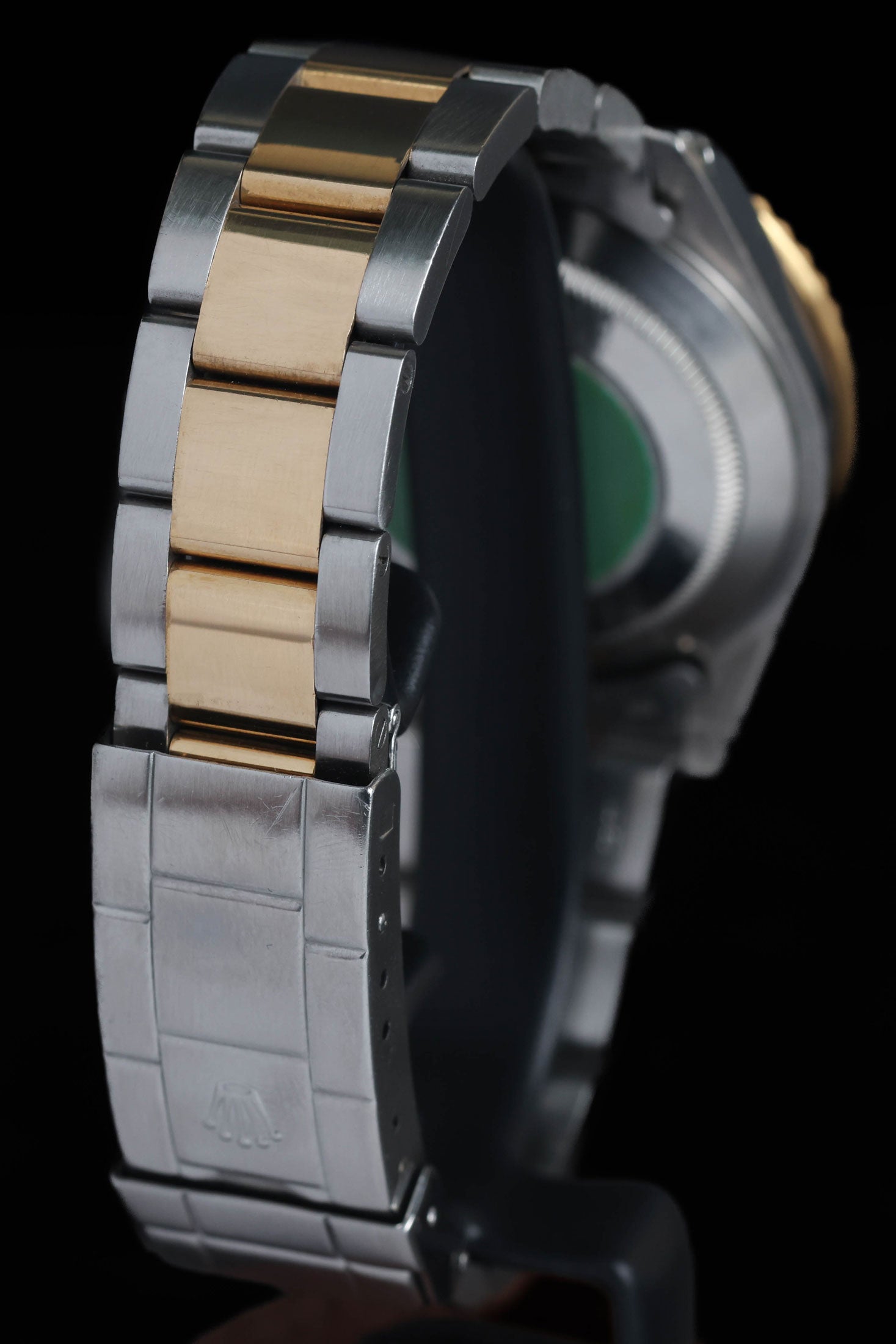 Pre-owned vintage Rolex Submariner Two-Tone Tropical Stardust 16803 40mm 1988 | Crown Vintage Watches