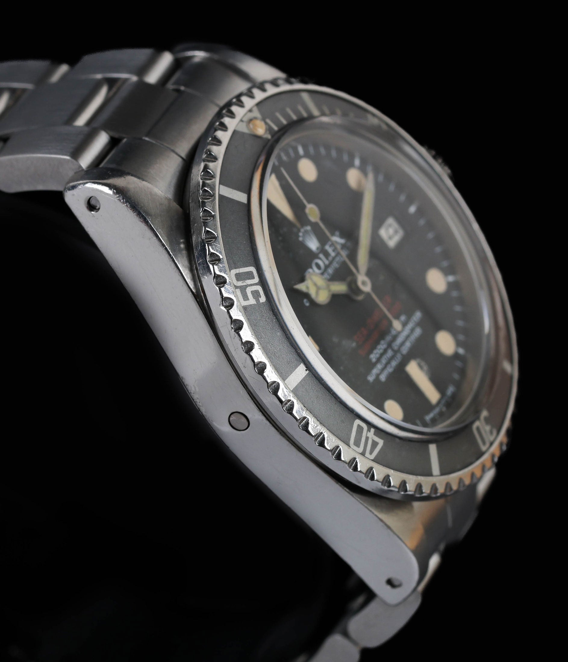 Rolex Sea-Dweller 'Double Red' 40MM MK III 1665 | 1974 | Crown Vintage Watches