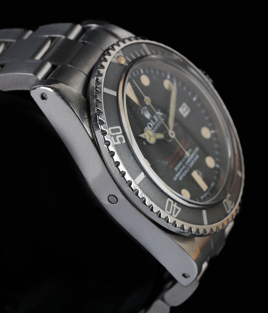 Rolex Sea-Dweller 'Double Red' 40MM MK III 1665 | 1974 | Crown Vintage Watches