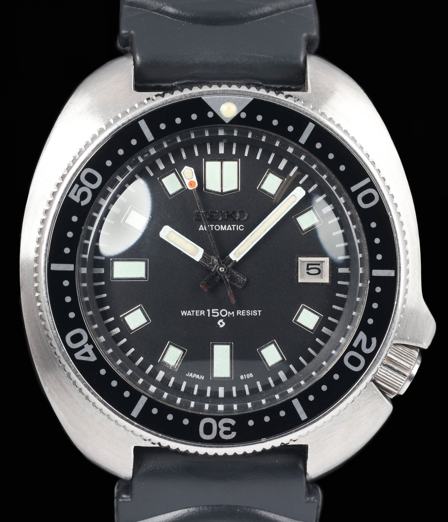 Preowned vintage Seiko 6105-8110 'Willard' 44mm Circa 1970s | Crown Vintage Watches