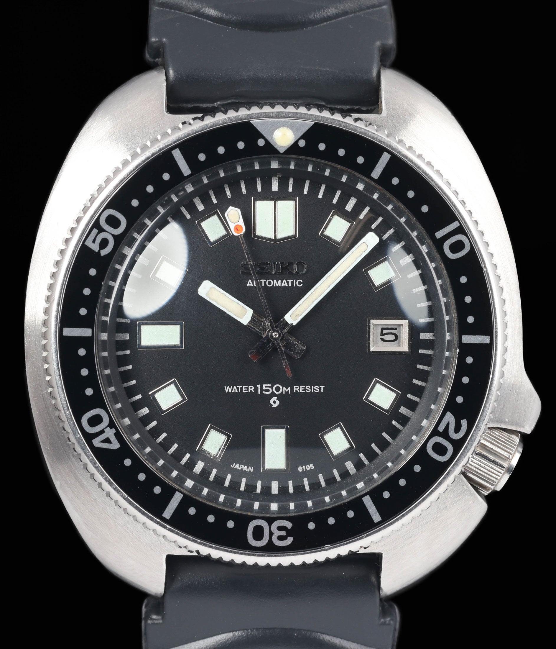 Preowned vintage Seiko 6105-8110 'Willard' 44mm Circa 1970s | Crown Vintage Watches