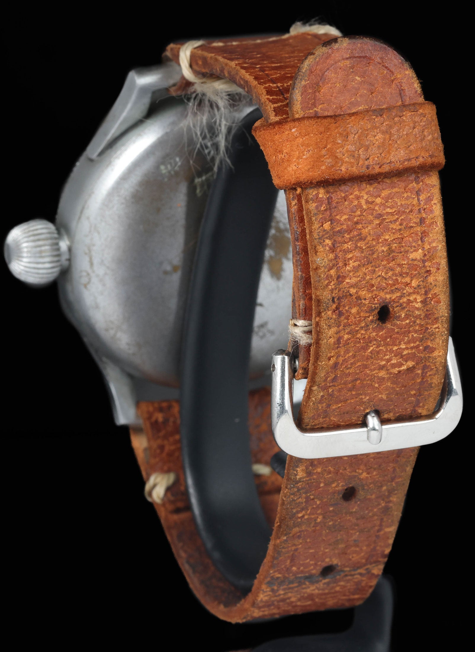 Seikosha Tensoku WW2 Japanese Pilot Watch 48mm Circa 1940 – Crown