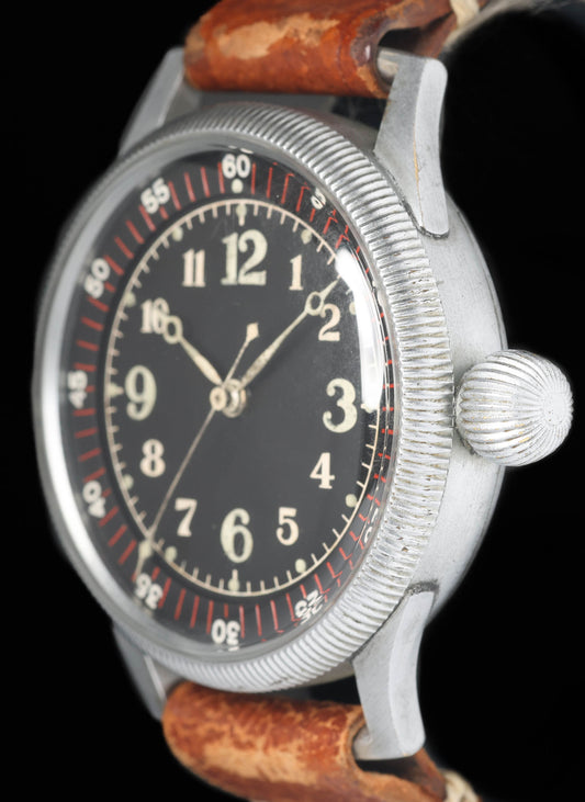 Preowned vintage Seikosha Tensoku WW2 Japanese Pilot Watch 48mm Circa 1940 | Crown Vintage Watches