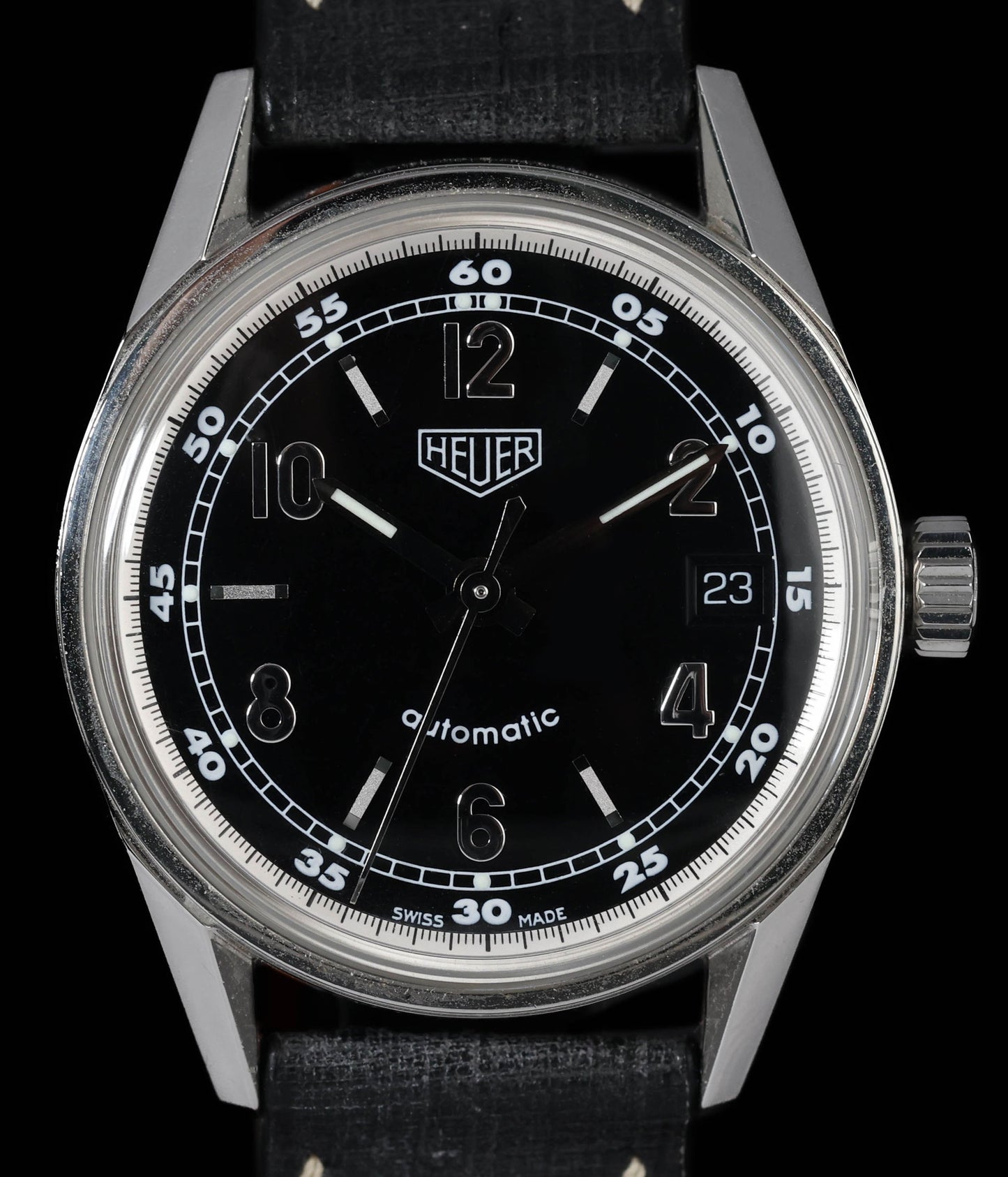 Pre-owned vintage TAG Heuer Carrera Automatic 1964 Re-issue Ref WS2111 35MM | Crown Vintage Watches