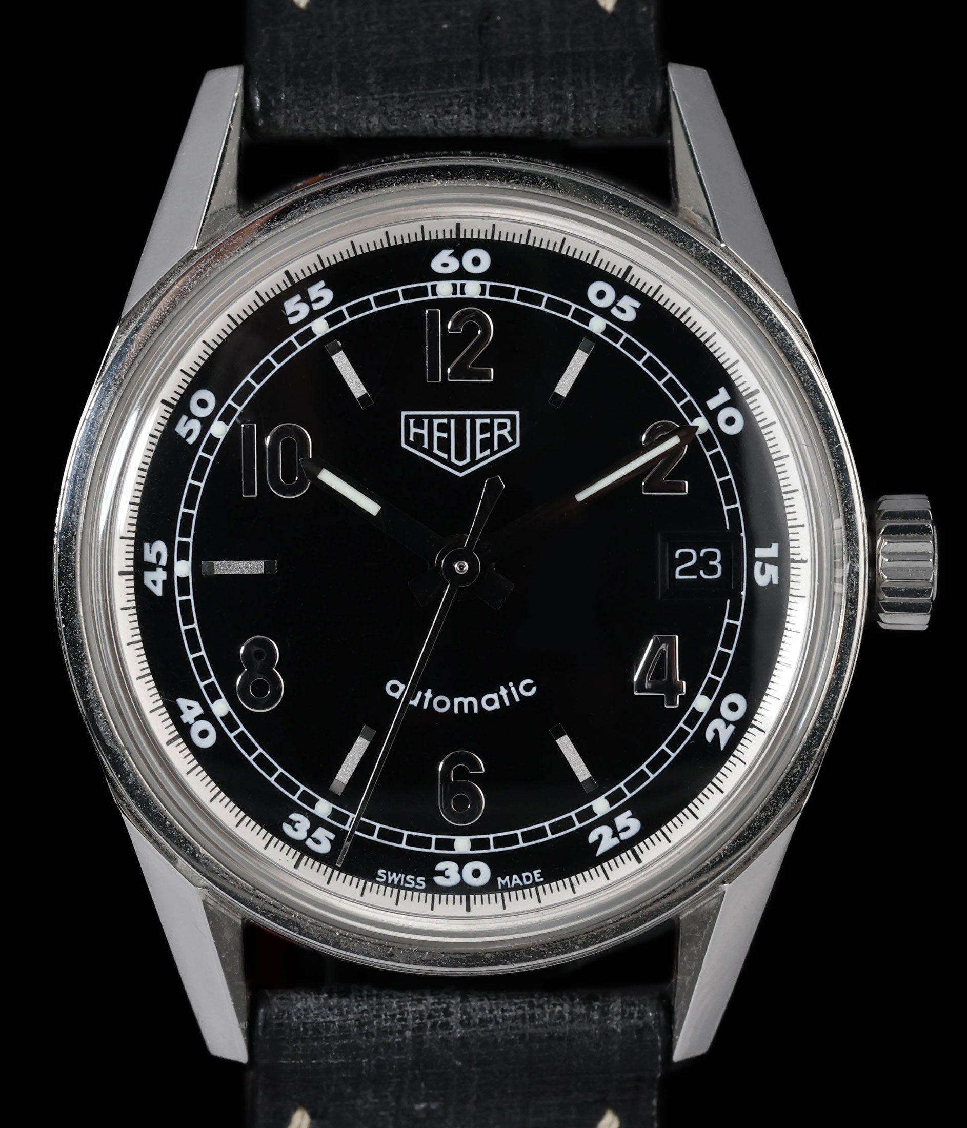 Pre-owned vintage TAG Heuer Carrera Automatic 1964 Re-issue Ref WS2111 35MM | Crown Vintage Watches