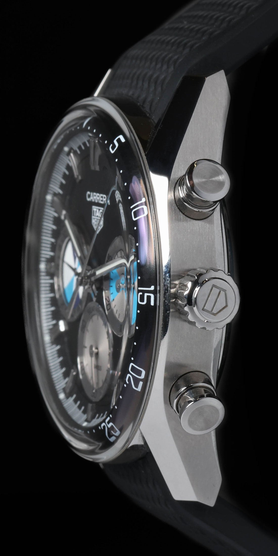 Pre-owned TAG Heuer Carrera Seafarer x Hodinkee Chronograph 42MM 2024 | Box & Papers | Crown Vintage Watches