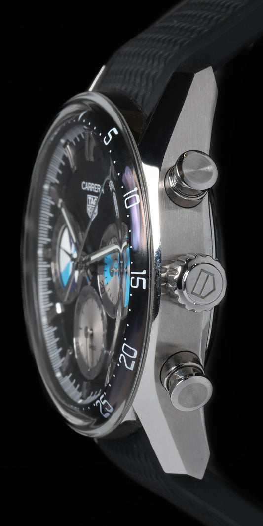 Pre-owned TAG Heuer Carrera Seafarer x Hodinkee Chronograph 42MM 2024 | Box & Papers | Crown Vintage Watches
