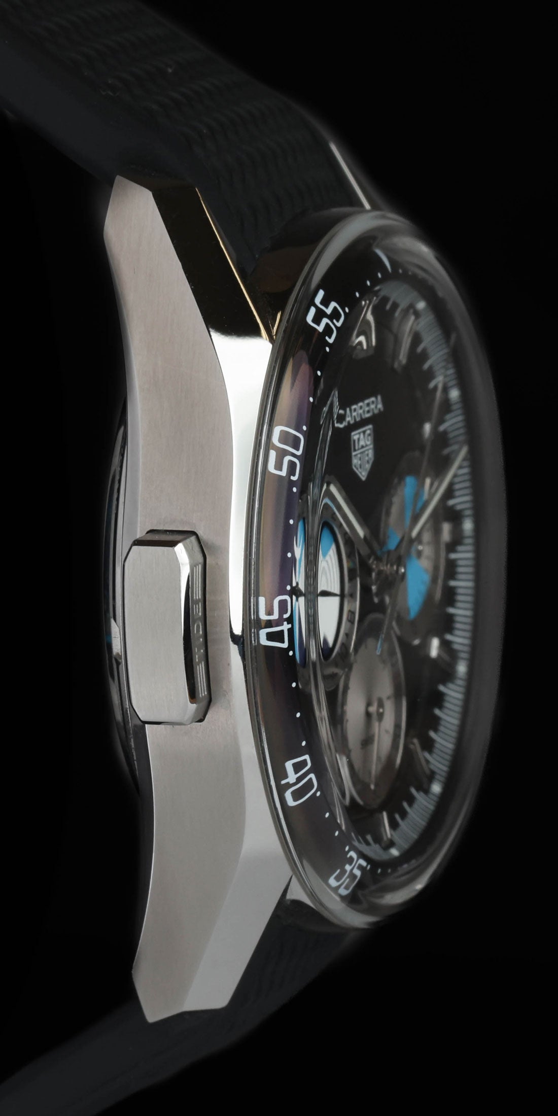 Pre-owned TAG Heuer Carrera Seafarer x Hodinkee Chronograph 42MM 2024 | Box & Papers | Crown Vintage Watches