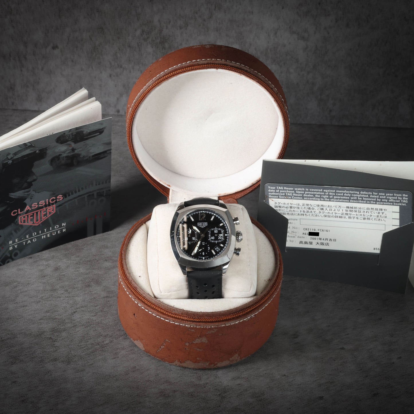 Preowned vintage Tag Heuer Monza CR2110 38mm 2000s | Crown Vintage Watches