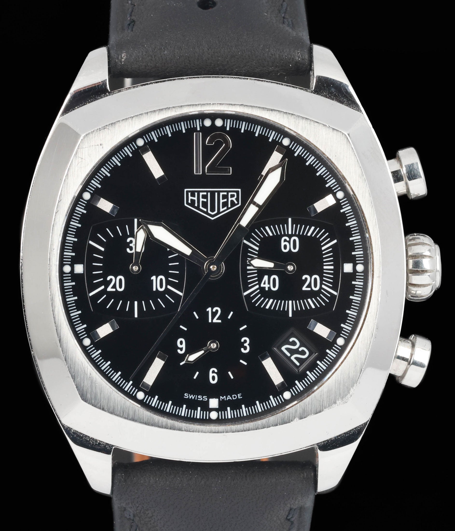 Preowned vintage Tag Heuer Monza CR2110 38mm 2000s | Crown Vintage Watches