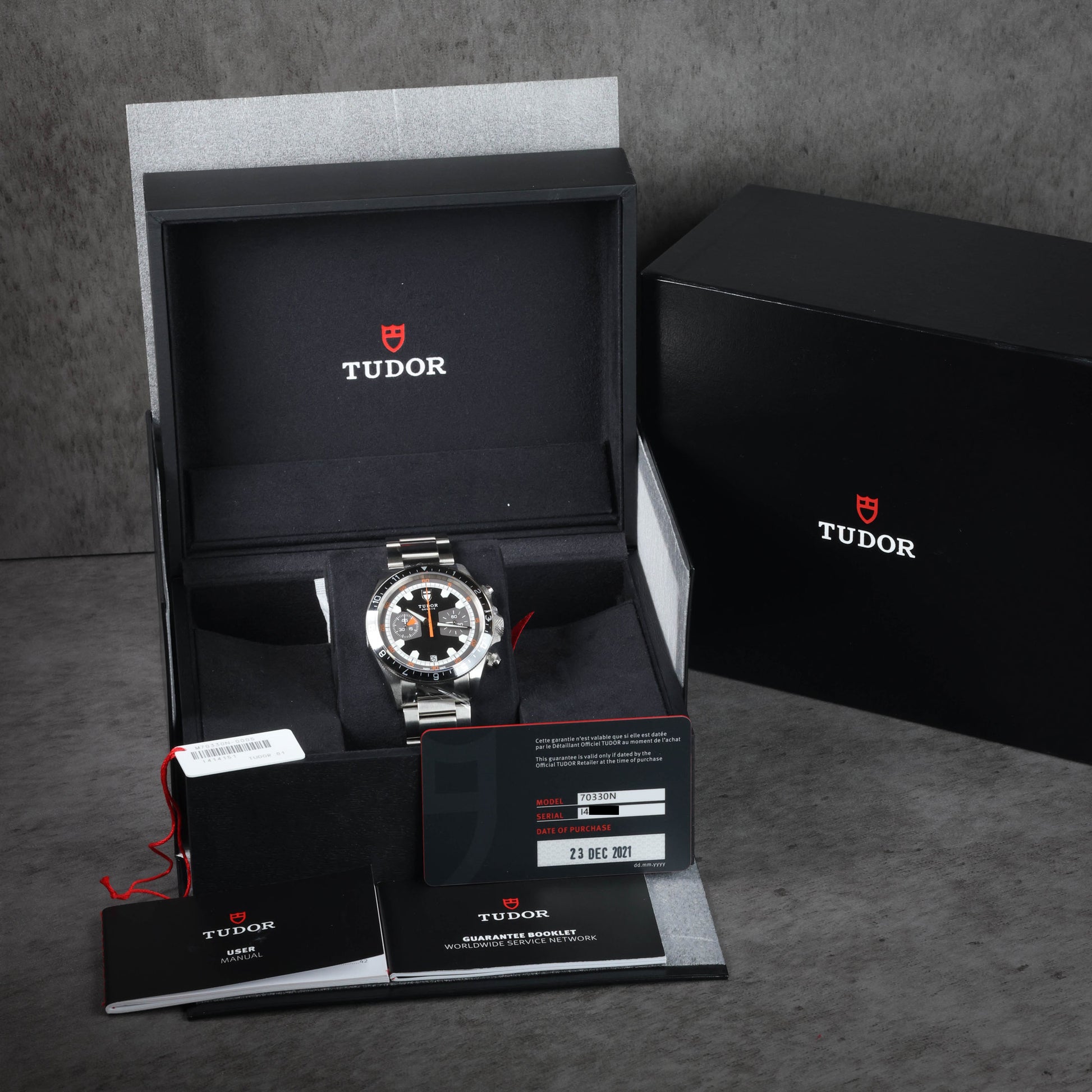 Tudor Heritage Chrono Monte Carlo 70330N 42MM NOS 2021 | Crown Vintage Watches