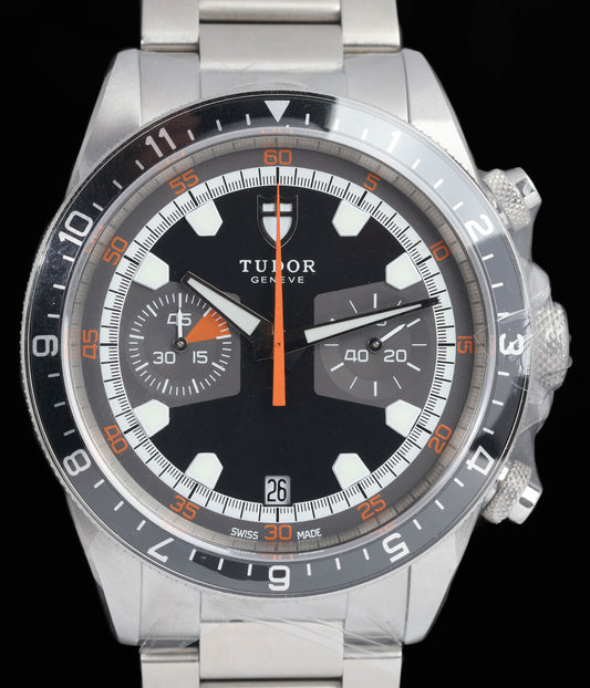Tudor Heritage Chrono Monte Carlo 70330N 42MM NOS 2021 | Crown Vintage Watches