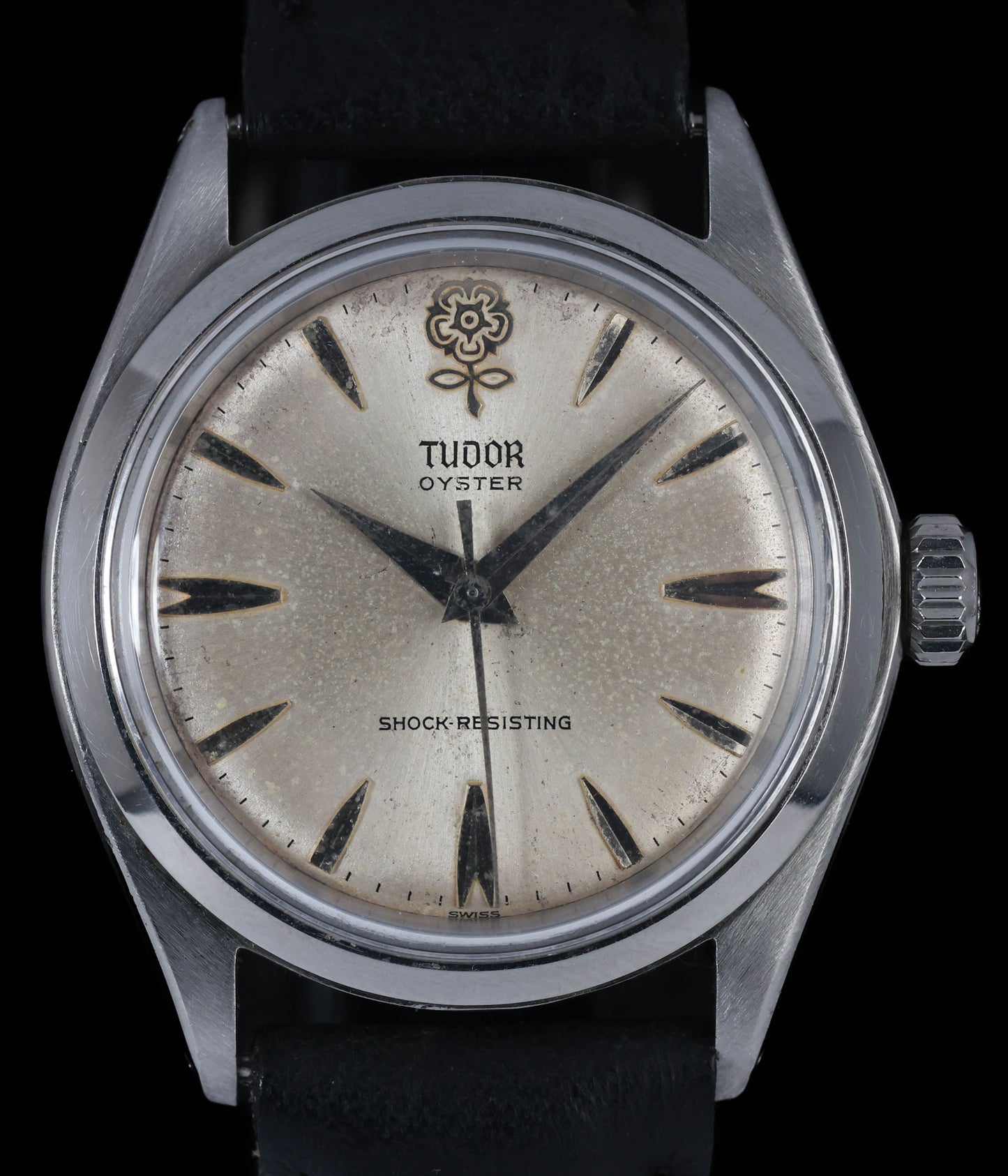 Tudor Oyster Big Rose Reference 7934 34mm Circa 1960 – Crown