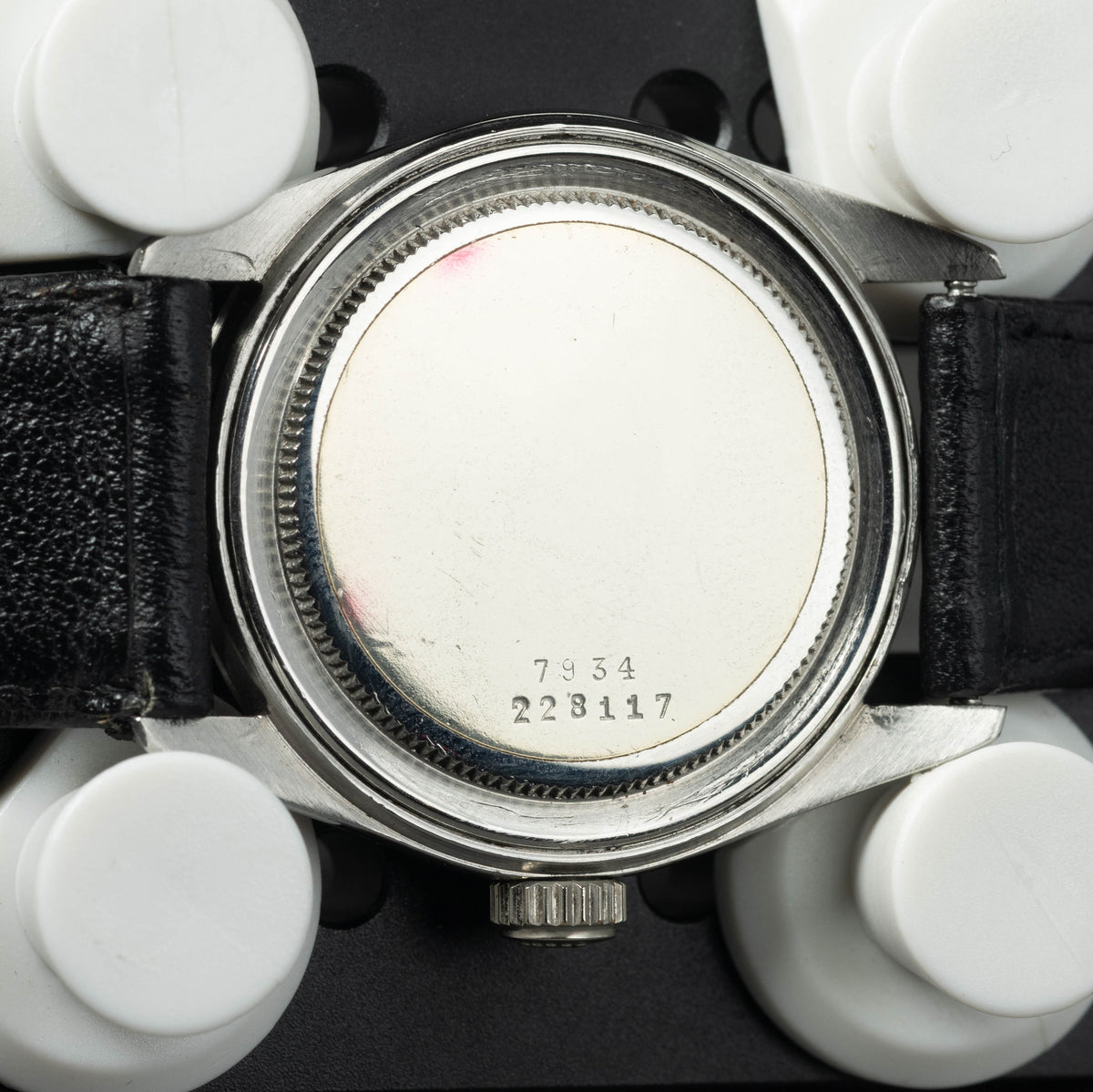 Preowned vintage Tudor Oyster Rose 7934 'Crosshair Dial' 34mm Circa 1957 | Crown Vintage Watches