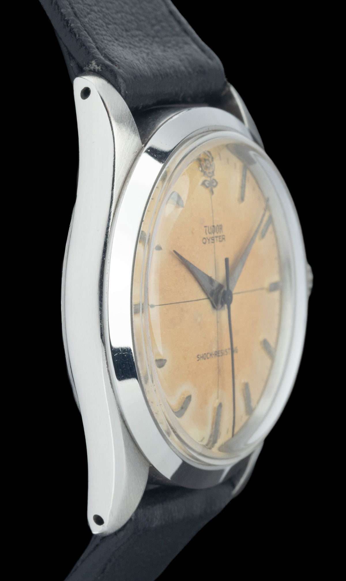 Preowned vintage Tudor Oyster Rose 7934 'Crosshair Dial' 34mm Circa 1957 | Crown Vintage Watches
