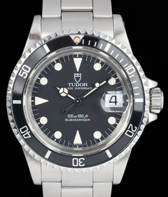 Tudor Submariner 79090 Black 39mm 1989