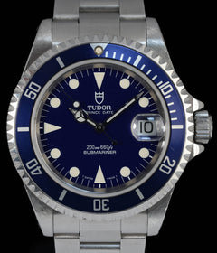 Tudor Submariner Date 'Blue' 40mm 1997 Full-set