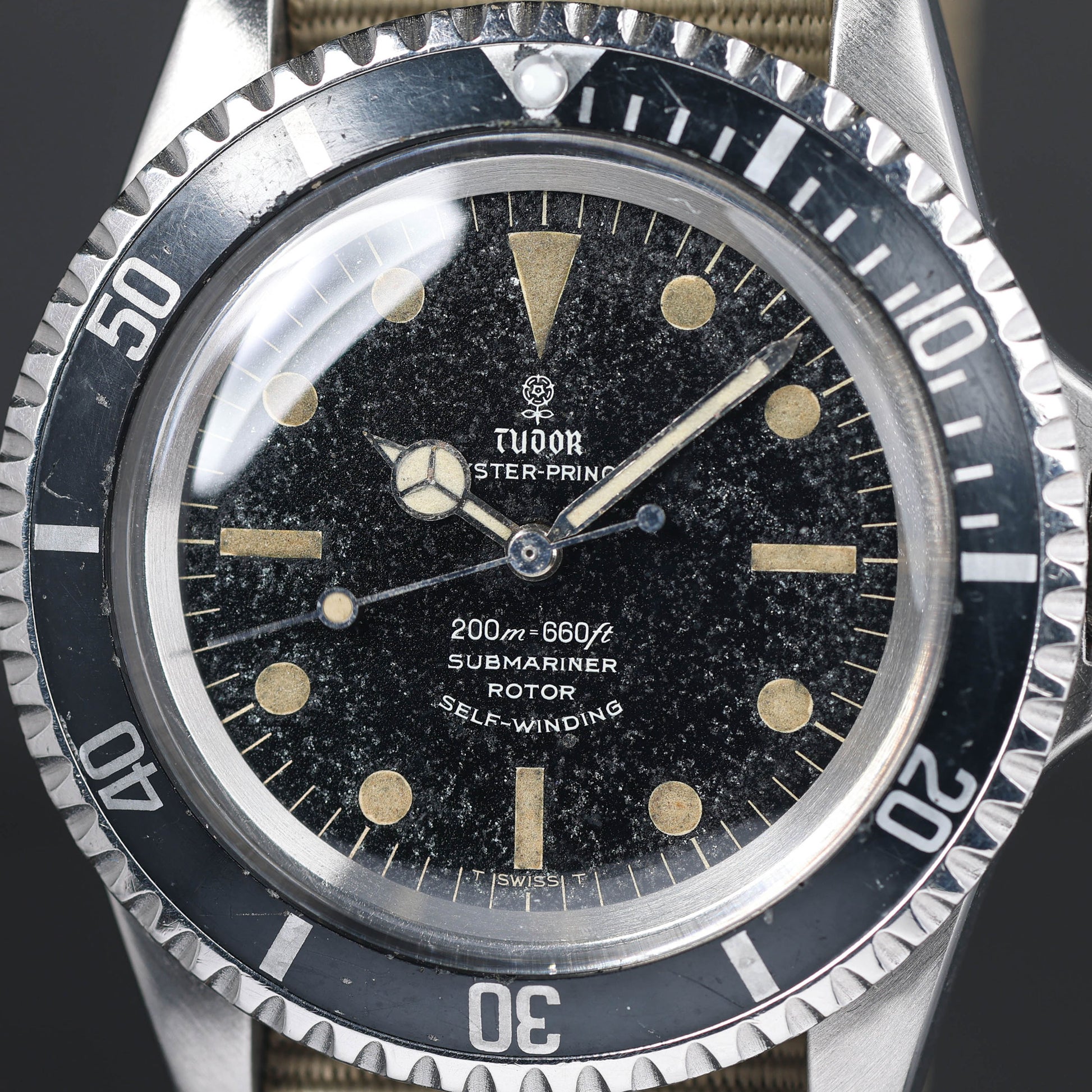 Preowned vintage Tudor Submariner Oyster-Prince 7928 40MM 1967 | Crown Vintage Watches