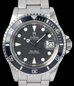 Tudor Submariner 79090 Black 39mm 1989