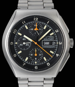 Tutima Military Chronograph 'Fliegerchronograph' 798-002 43mm Circa 1980s