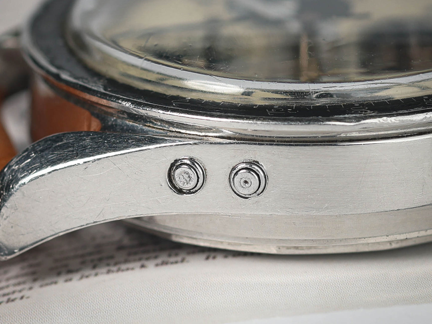 Preowned vintage  Universal Genève Tri Compax 881101/01 'Eric Clapton' 37mm 1960s | Crown Vintage Watches