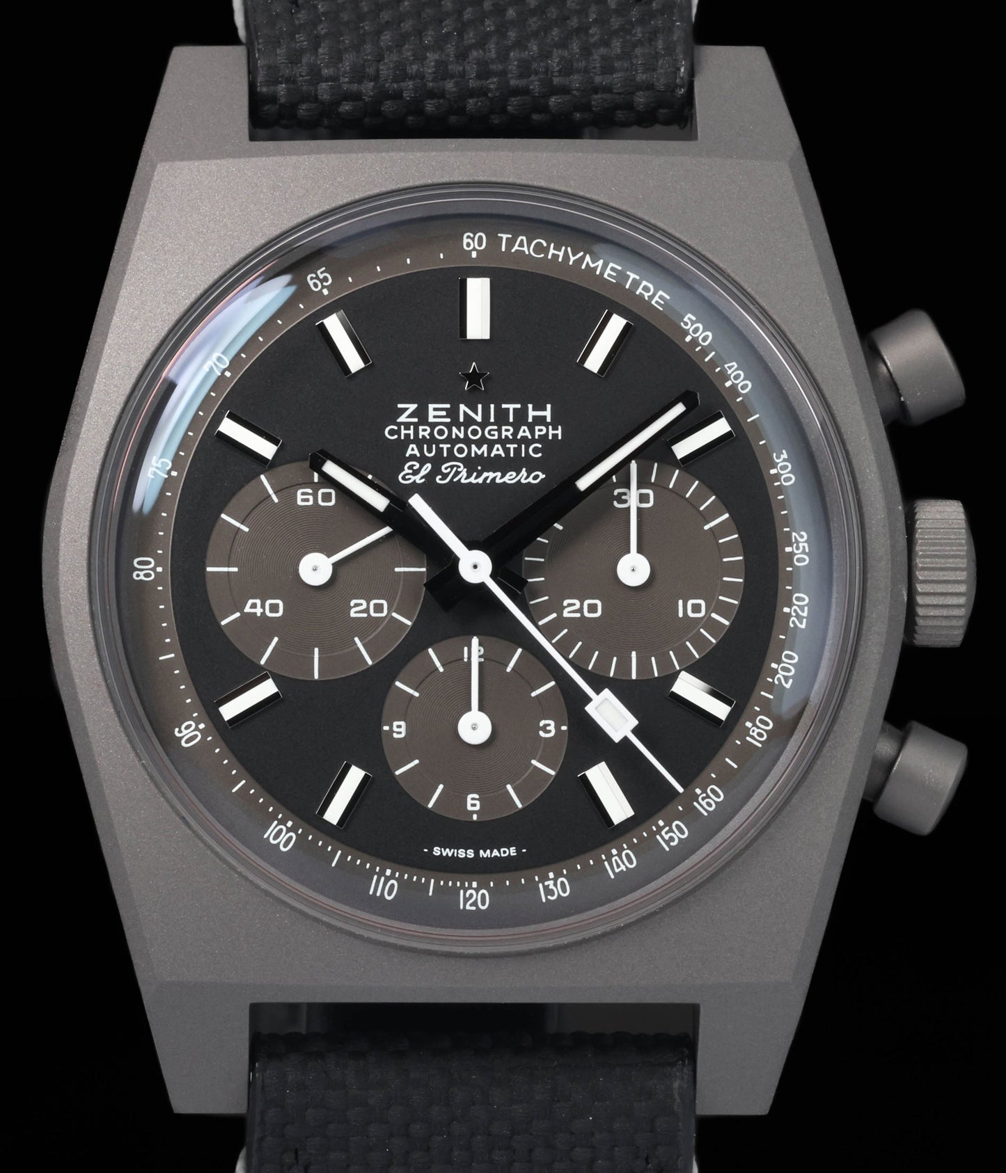 Pre=owned vintage Zenith El Primero Chronomaster Revíval Shadow Ref. 97.T384.4061/21.C822 37MM 2022 | Crown Vintage Watches