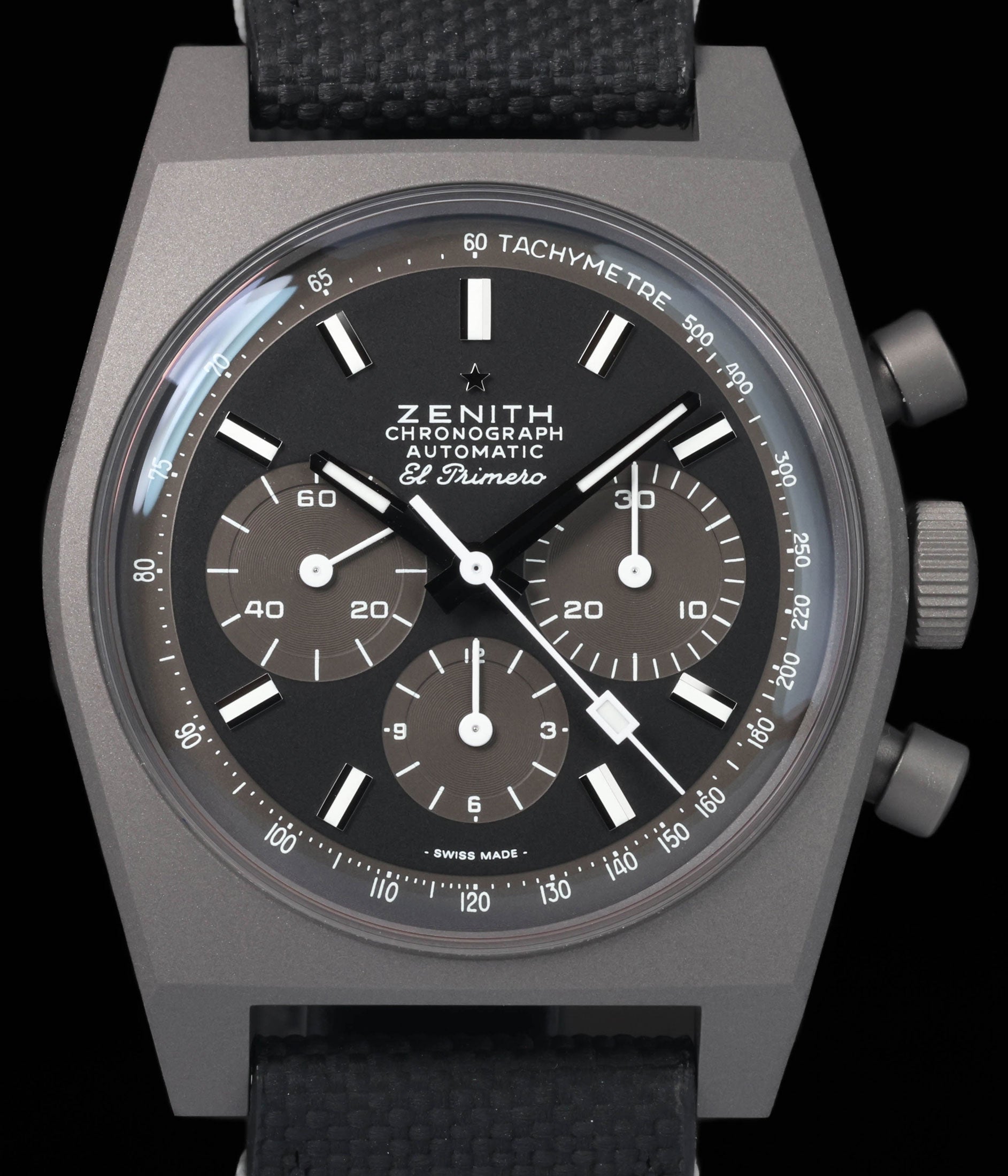 Pre=owned vintage Zenith El Primero Chronomaster Revíval Shadow Ref. 97.T384.4061/21.C822 37MM 2022 | Crown Vintage Watches