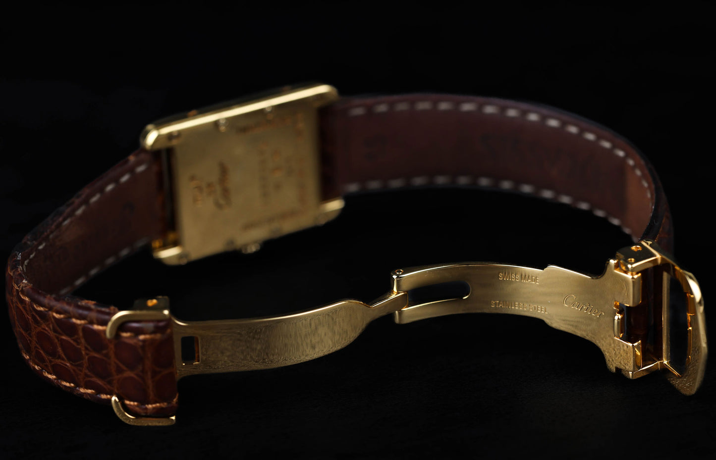 Cartier Tank Must SM 18MM Vermeil Must De Cartier 1980-90s