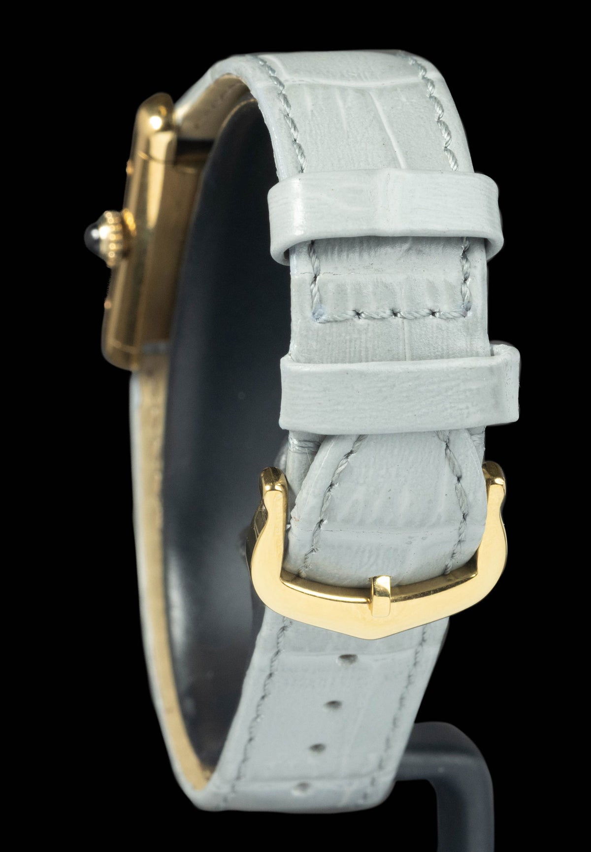 Preowned vintage Cartier Tank Must ‘Vermeil’ Blank Ivory Dial 1613 20x28mm Circa 1990s | Crown Vintage Watches