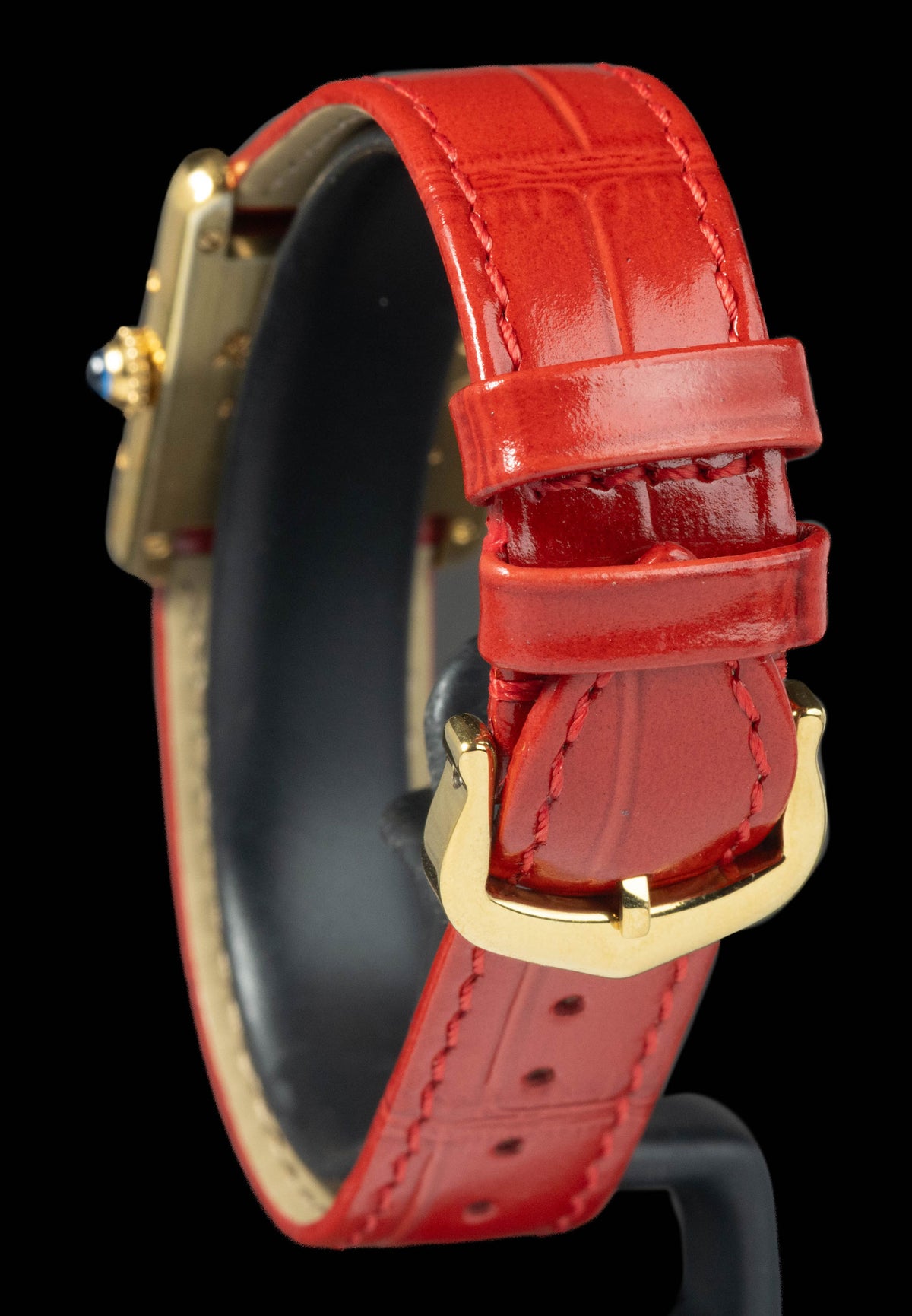 Preowned vintage Cartier Tank Must ‘Vermeil’ Column Dial 1613 20x28mm Circa 1990s | Crown Vintage Watches