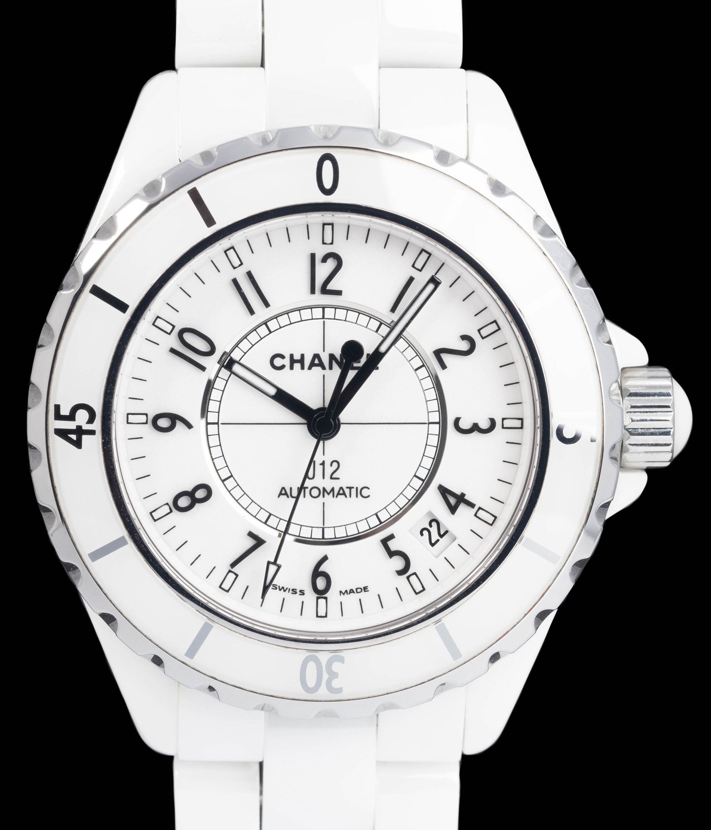 Preowned vintage Chanel J12 H0970 38mm Circa 2010s | Crown Vintage Watches