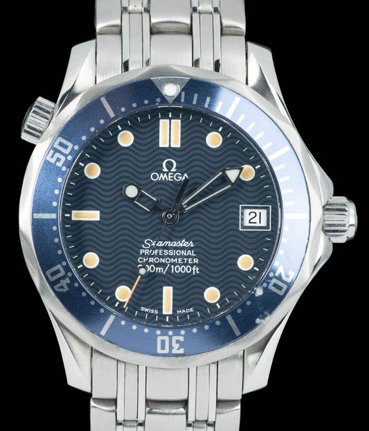 Preowned vintage Omega Seamaster 300 Automatic 2551.80 36mm 2004 | Crown Vintage Watches