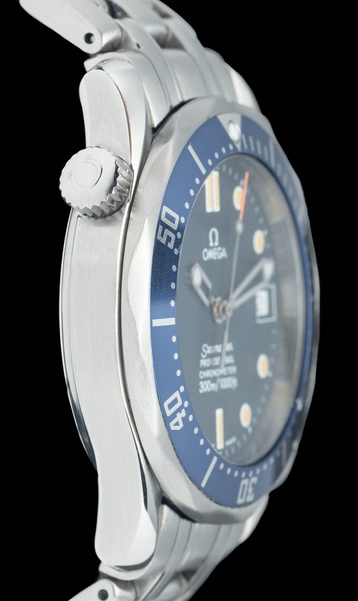 Preowned vintage Omega Seamaster 300 Automatic 2551.80 36mm 2004 | Crown Vintage Watches