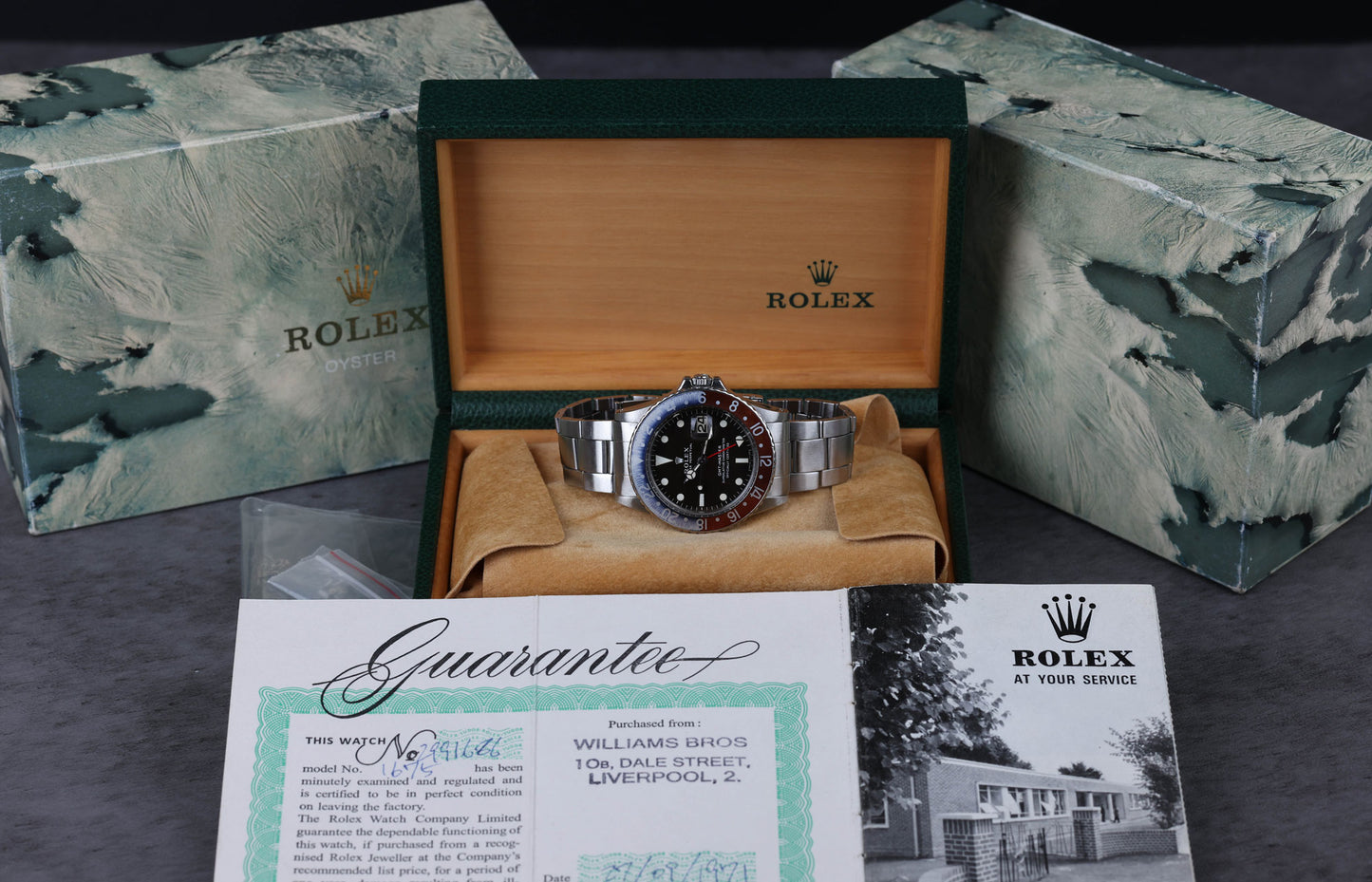 Rolex GMT Master 1675 40MM 1971