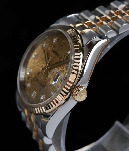 Rolex Datejust 36MM Computer Dial 11623 2010 | Crown Vintage Watches
