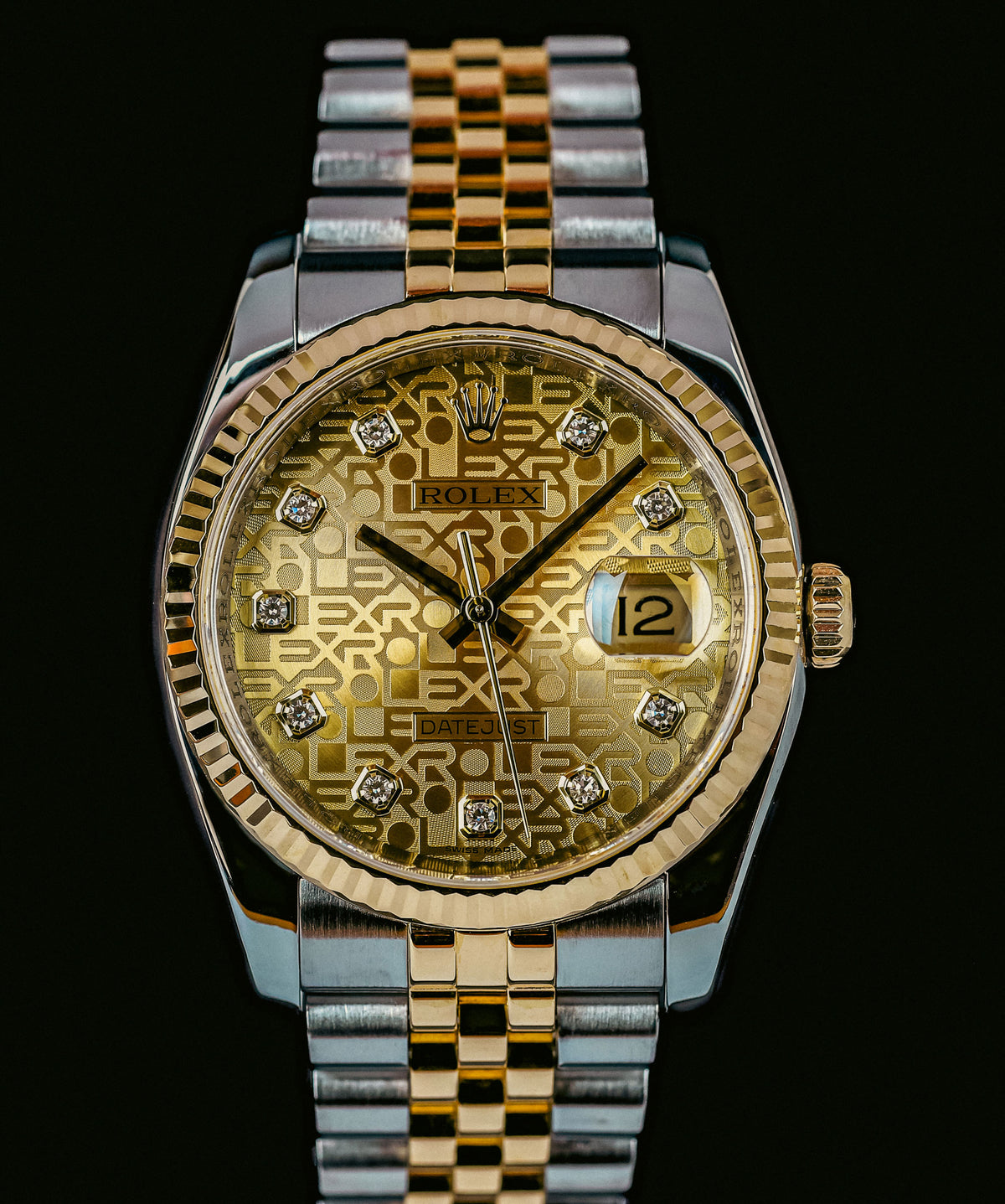 Computer Dial Rolex Datejust 36MM Computer Dial 116233 - 2010 | Crown Vintage Watches