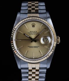 Rolex Datejust 36MM Champagne 16233 1988