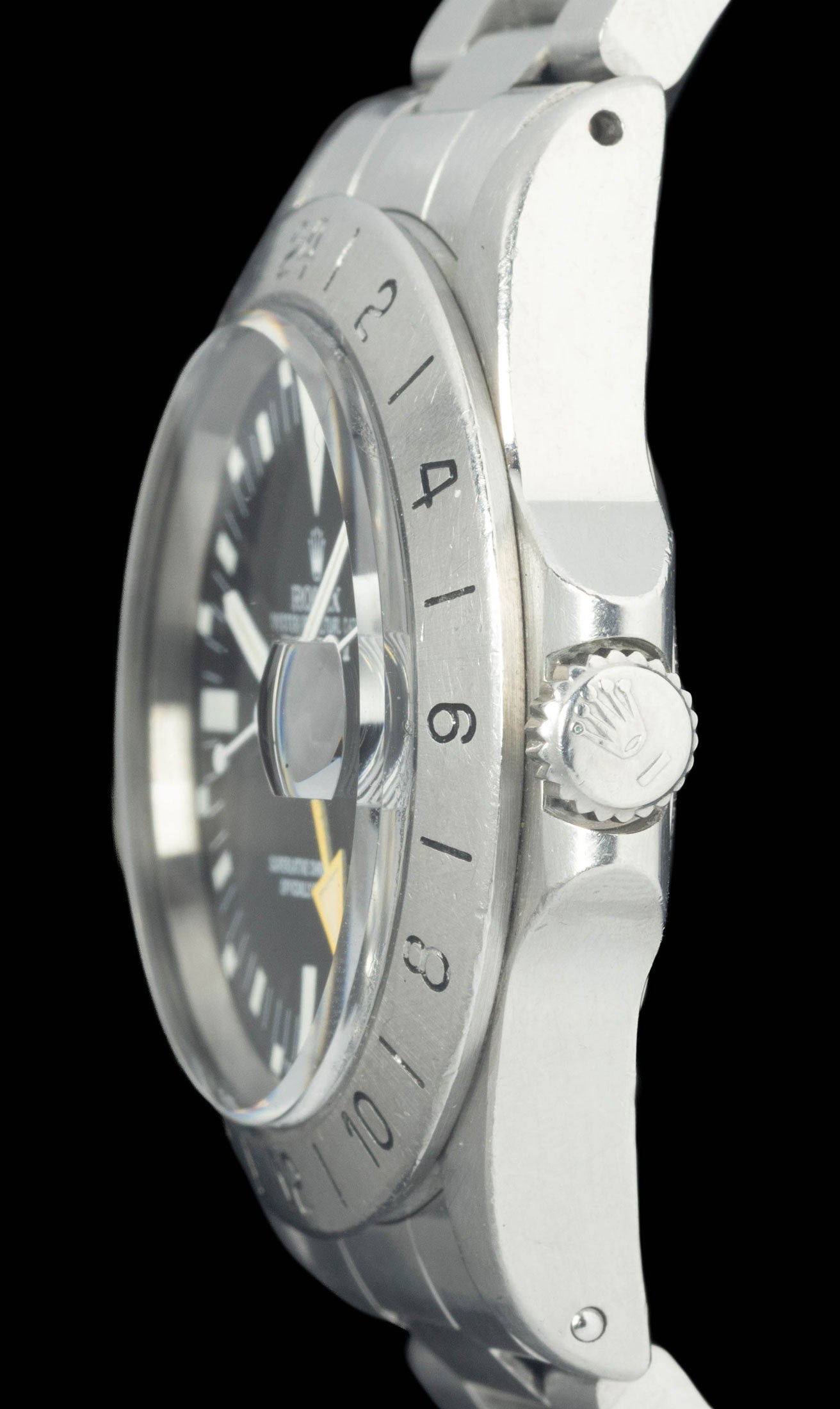 Preowned Rolex Explorer II 1655 MK4 ‘Freccione’ 40mm 1975 | Crown Vintage Watches