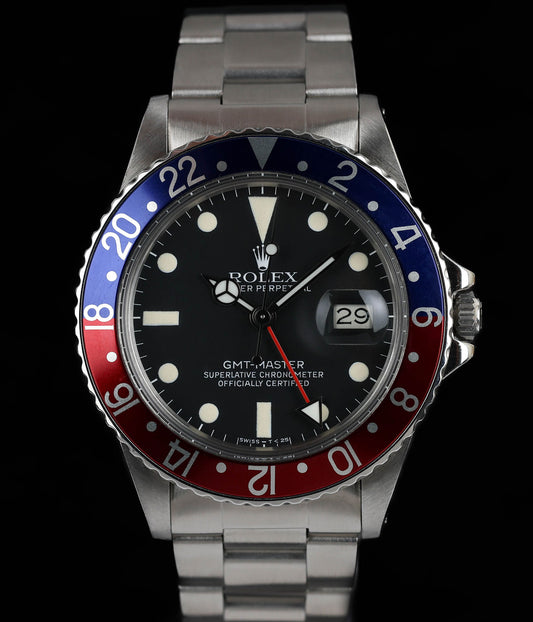 Rolex GMT Master 40mm 16750 1982 | Crown Vintage Watches