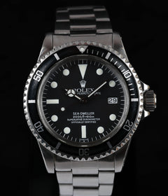 Rolex Sea-Dweller 'Great White' 40MM 1665 Service Dial 1981 | Box & Papers