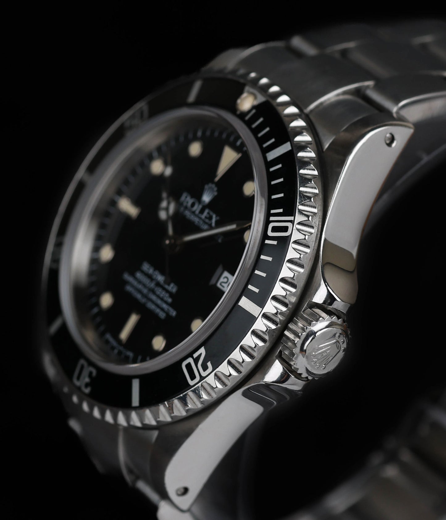 Rolex SeaDweller 16600 Black Tritium 1991 Vintage & Pre-owned | Crown Vintage Watches (CVW