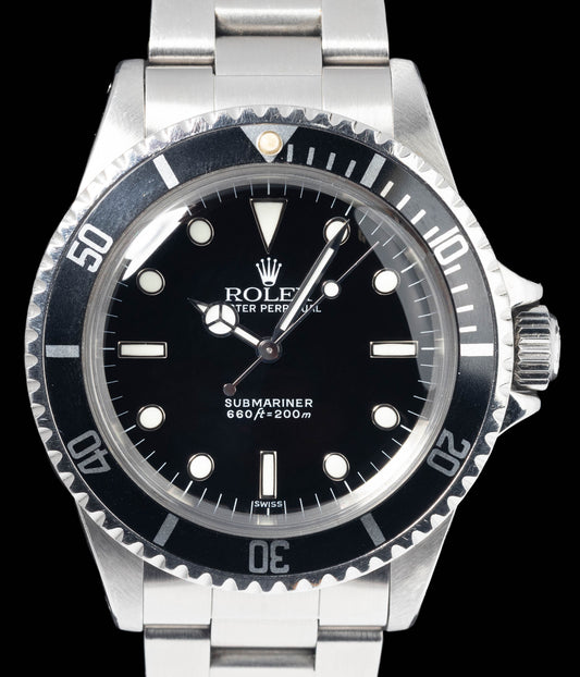 Preowned vintage Rolex Submariner 5513 Serviced Dial & Hands 40mm 1971 | Crown Vintage Watches