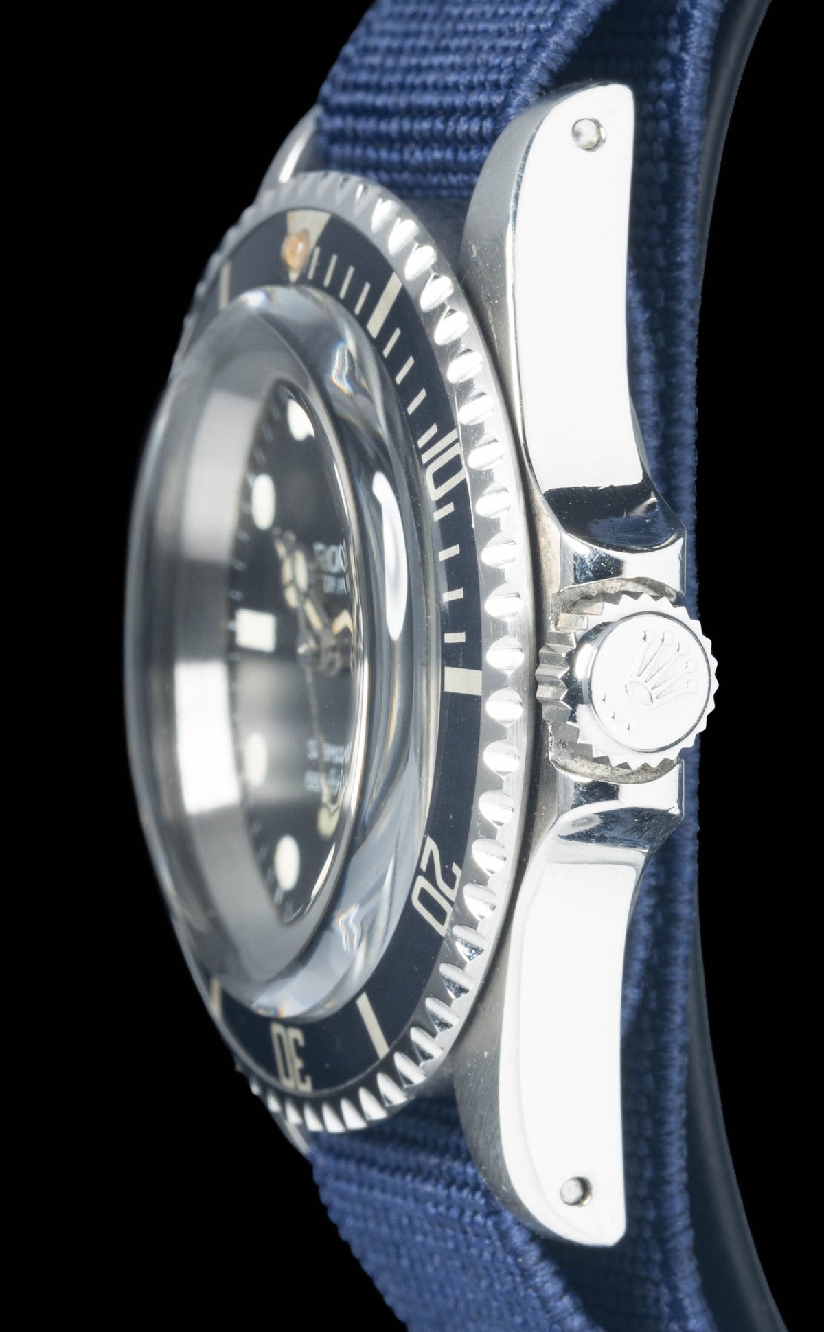 Preowned vintage Rolex Submariner 5513 'MK2 Maxi' 40mm 1978 | Crown Vintage Watches