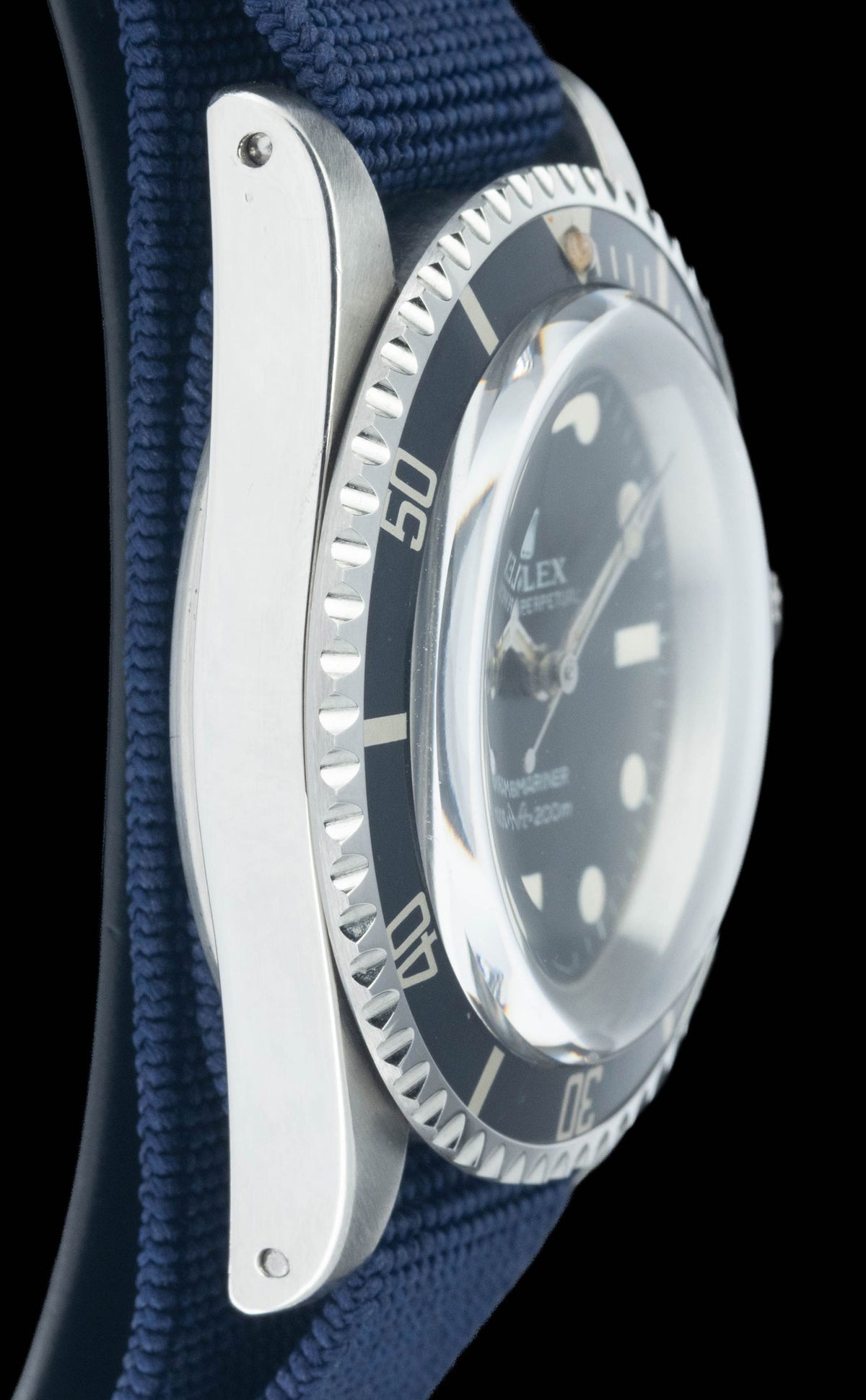 Preowned vintage Rolex Submariner 5513 'MK2 Maxi' 40mm 1978 | Crown Vintage Watches